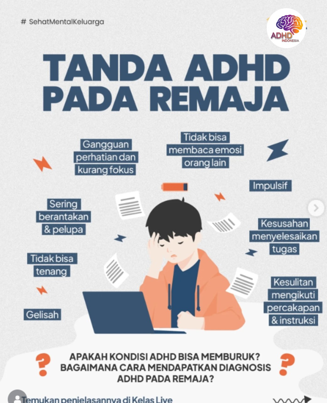 Screening ADHD Non-Diagnostik: Edukasi Awal bagi Orang Tua di Kabupaten Halmahera Selatan